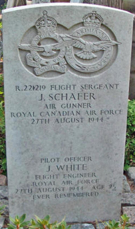 P/O Jack White<br/><br /><br />died August 27th, 1944